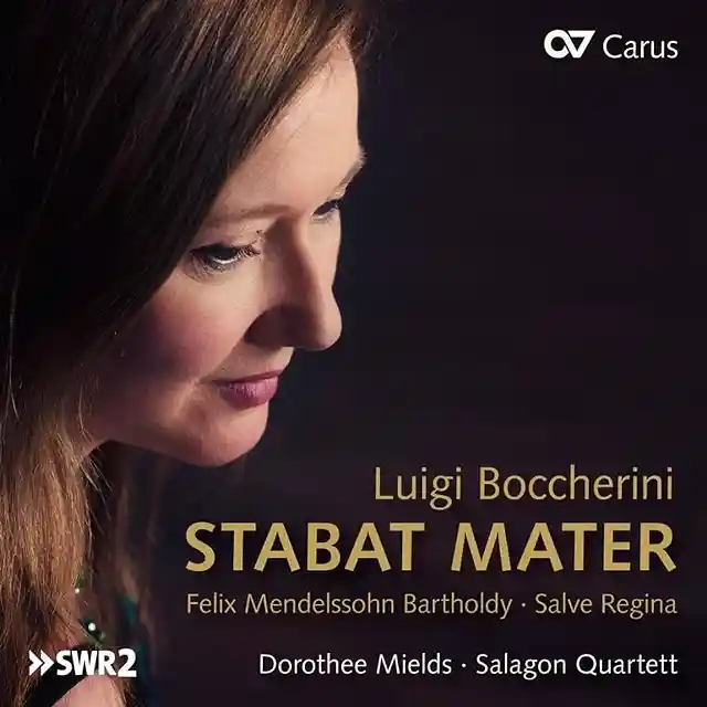 Boccherini - Stabat Mater - Mields, Shalinsky, Salagon Quartett - CD-Cover