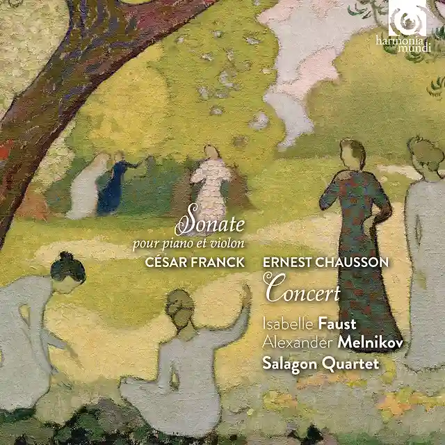 Chausson - Concerts - Faust, Melnikov, Salagon Quartett - CD-Cover