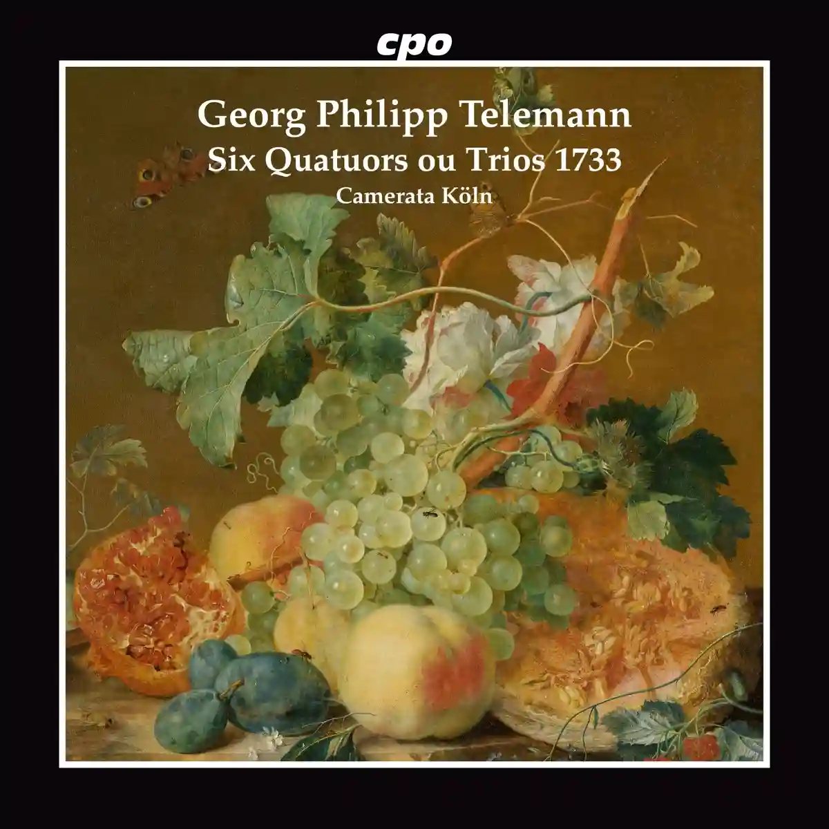 Telemann -  6 Quatuors ou Trios - Camerata Köln - CD Cover