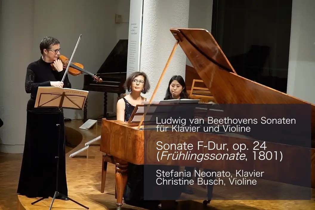 Youtube Screenshot - Beethoven Frühlingssonate - Busch, Neonato